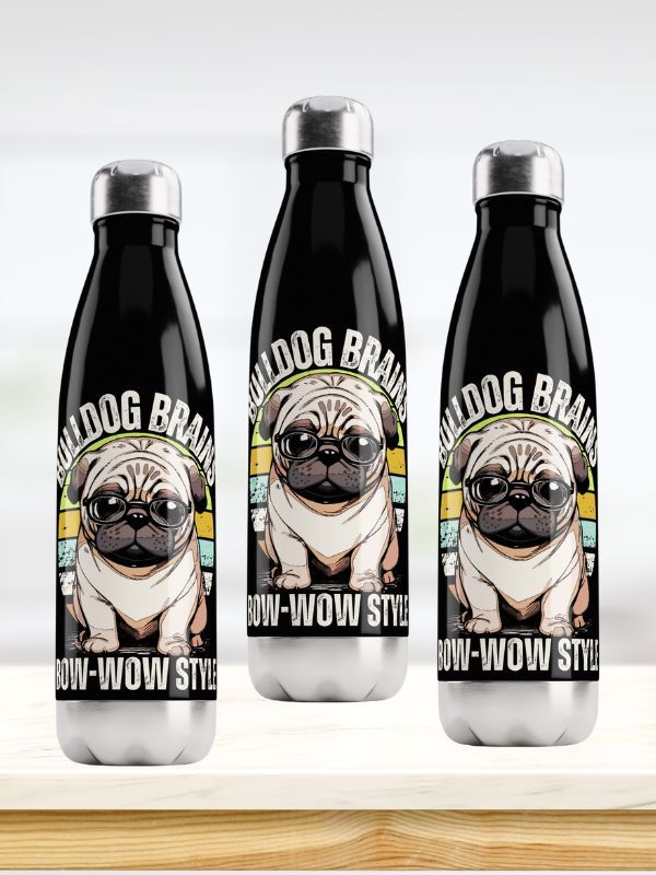 Bulldog Brains Bow-Wow Style Tumbler product image (1)