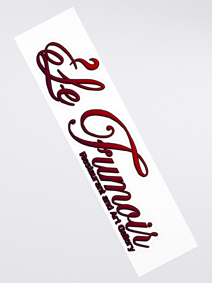 le fumoir logo sticker product image (2)