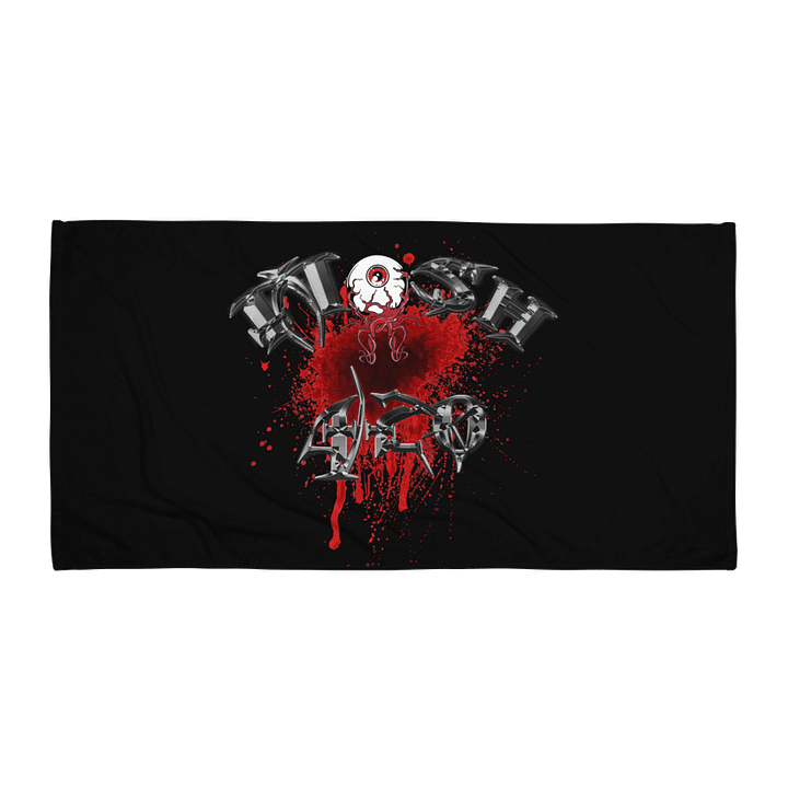 BLOODSPLAT 420 LOGO BATH TOWEL product image (1)