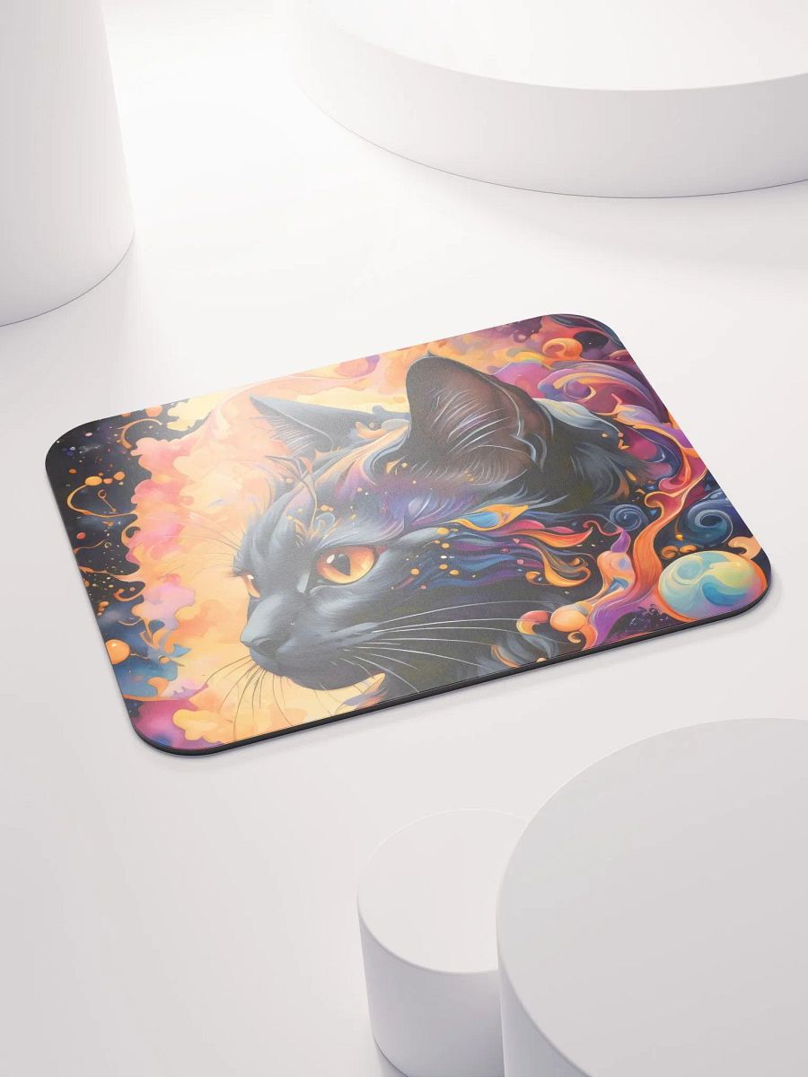 Cosmic Cat Dreams Mouse Pad product image (5)