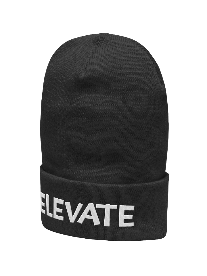 Elevate embroidered Cuffed Beanie product image (8)