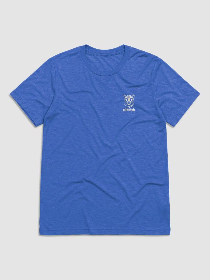 Cheetah sport T-Shirt Blue (white logo) product image (1)