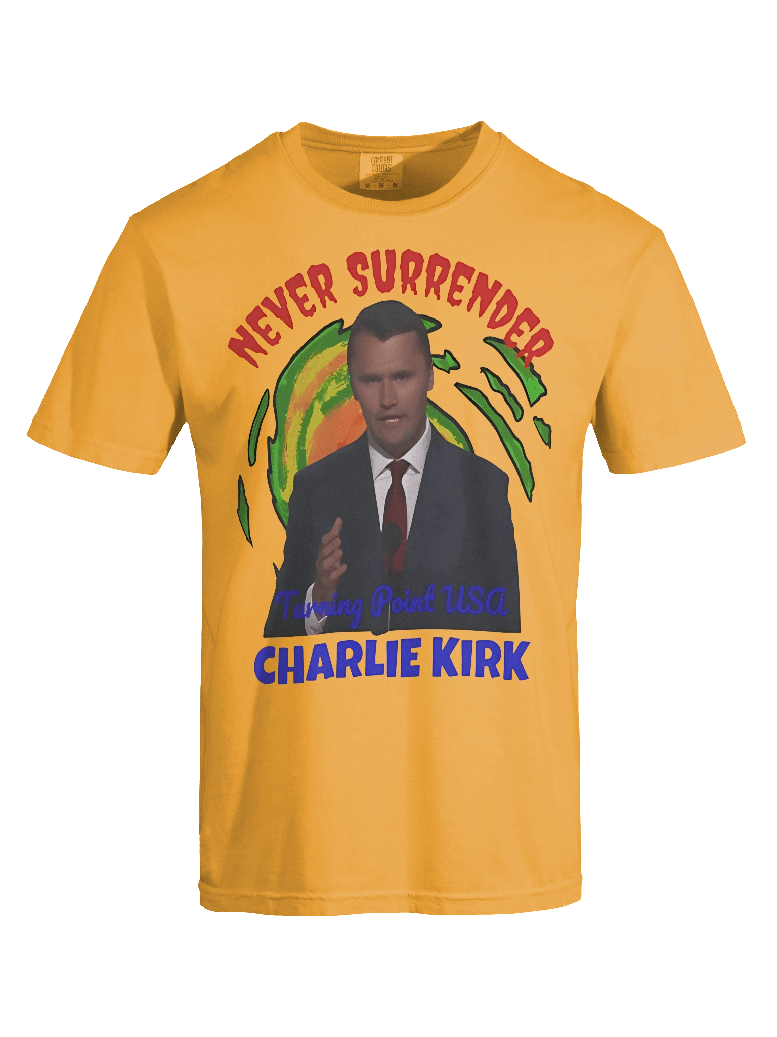Never Surrender Charlie Kirk Turning Point USA Shirt product image (58)