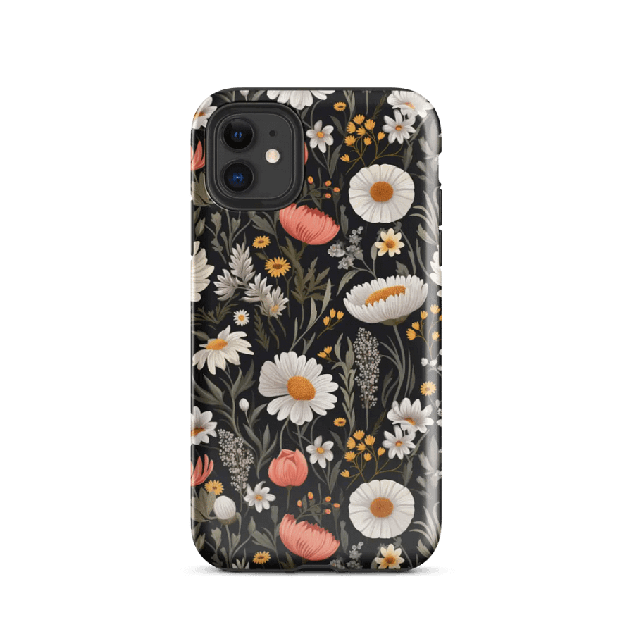 Blossom Elegance: Noir Garden Tough iPhone® Case product image (24)