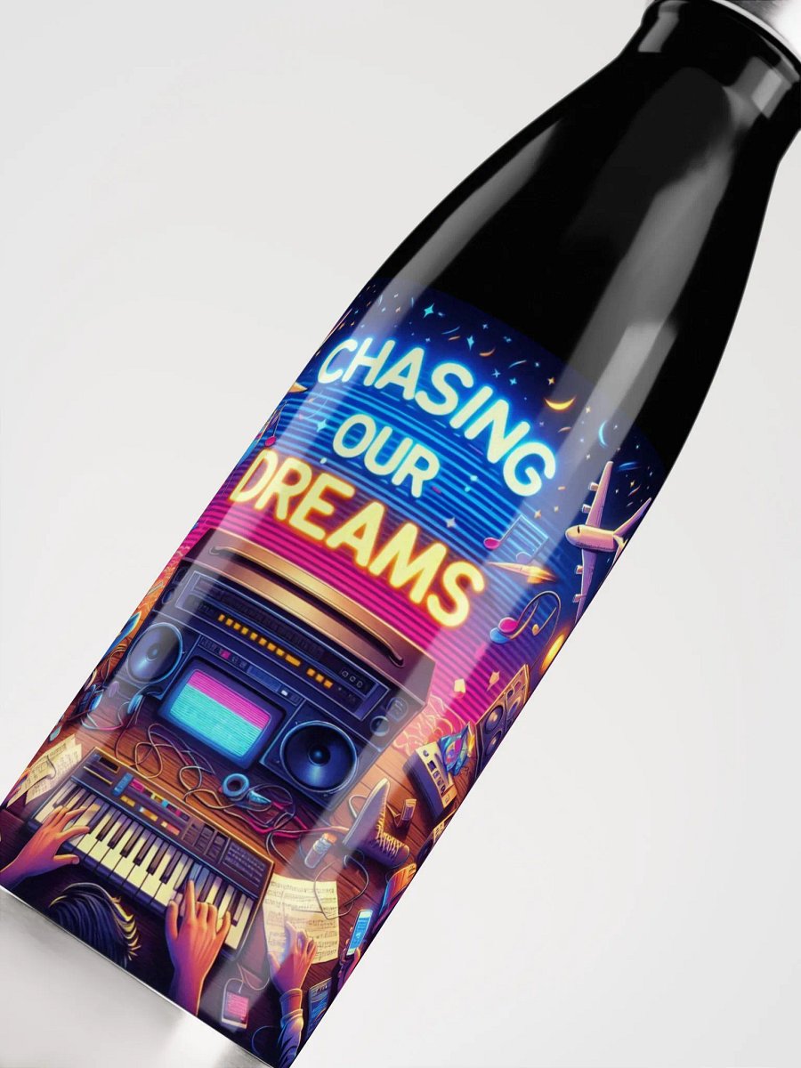 Chasing Our Dreams Music Steel Water Bottle product image (5)