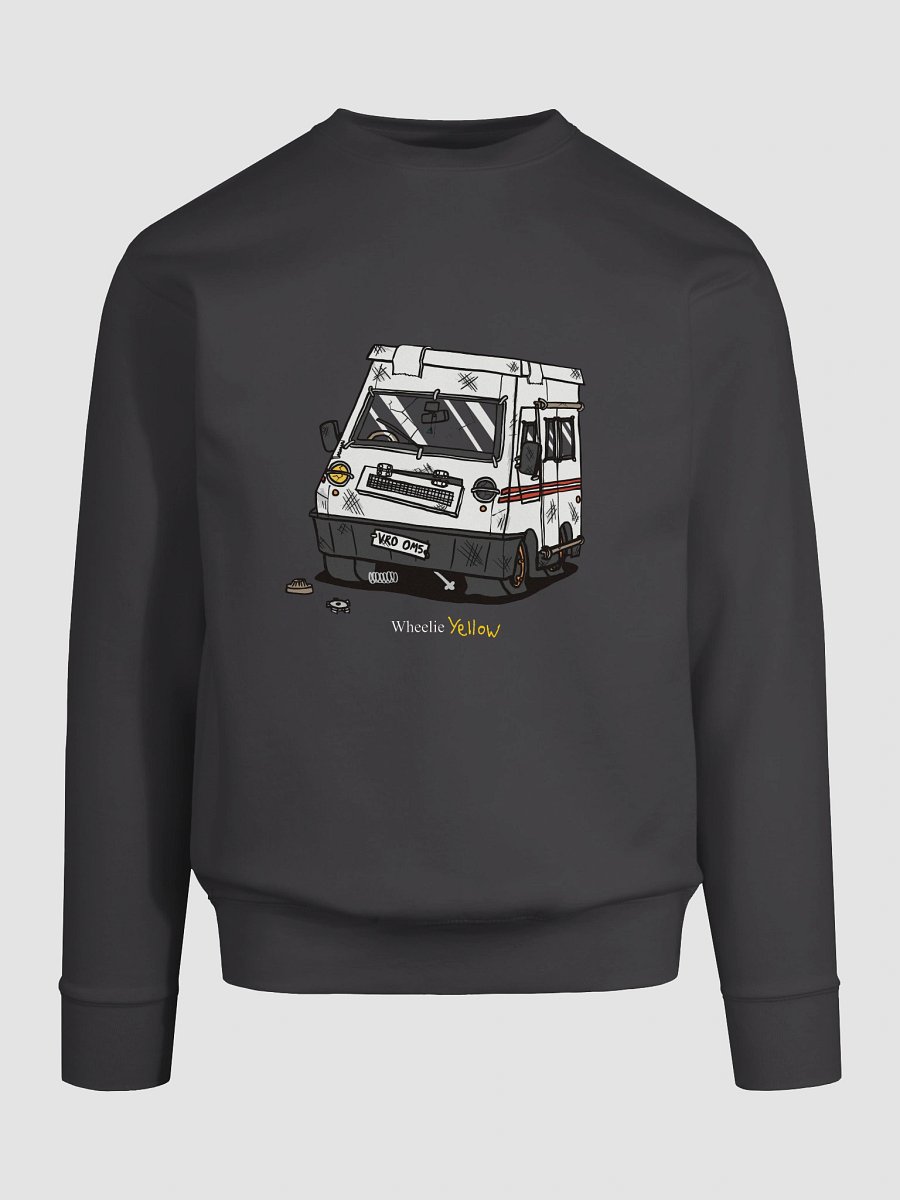 A not-ok Wheelie Yellow sweatshirt! product image (23)