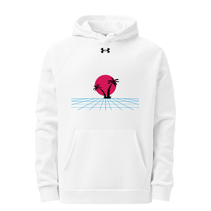 Retro Sunset Silhouette Hoodie product image (1)