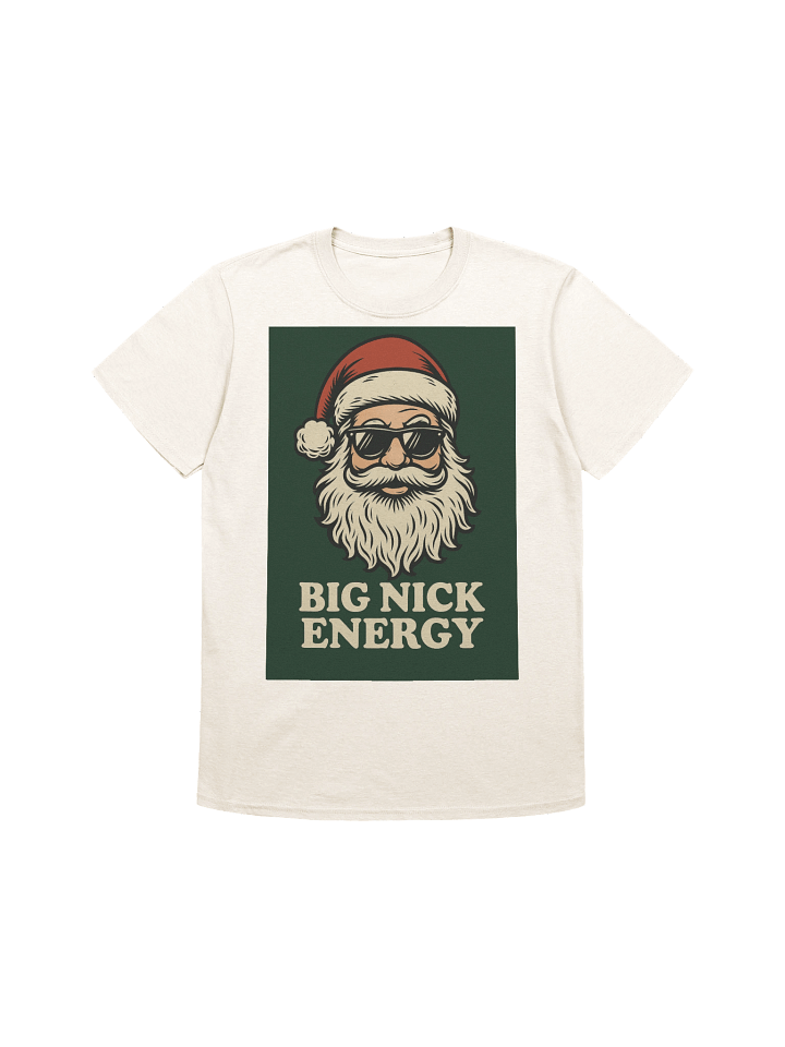 Big Nick Energy Santa Shirt | Funny Christmas Graphic Tee product image (4)