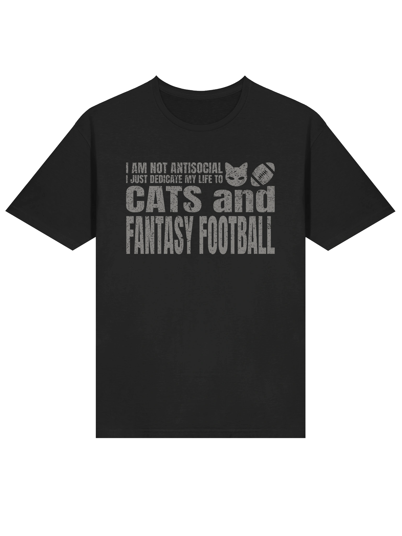 Fantasy Football Cat 1 - Unisex Adult Super Soft Lightweight T-shirt product image (1)