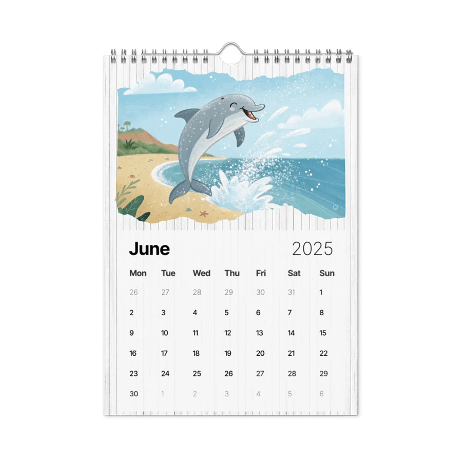 ADORABLE ANIMALS WALL CALENDAR 2025 product image (8)
