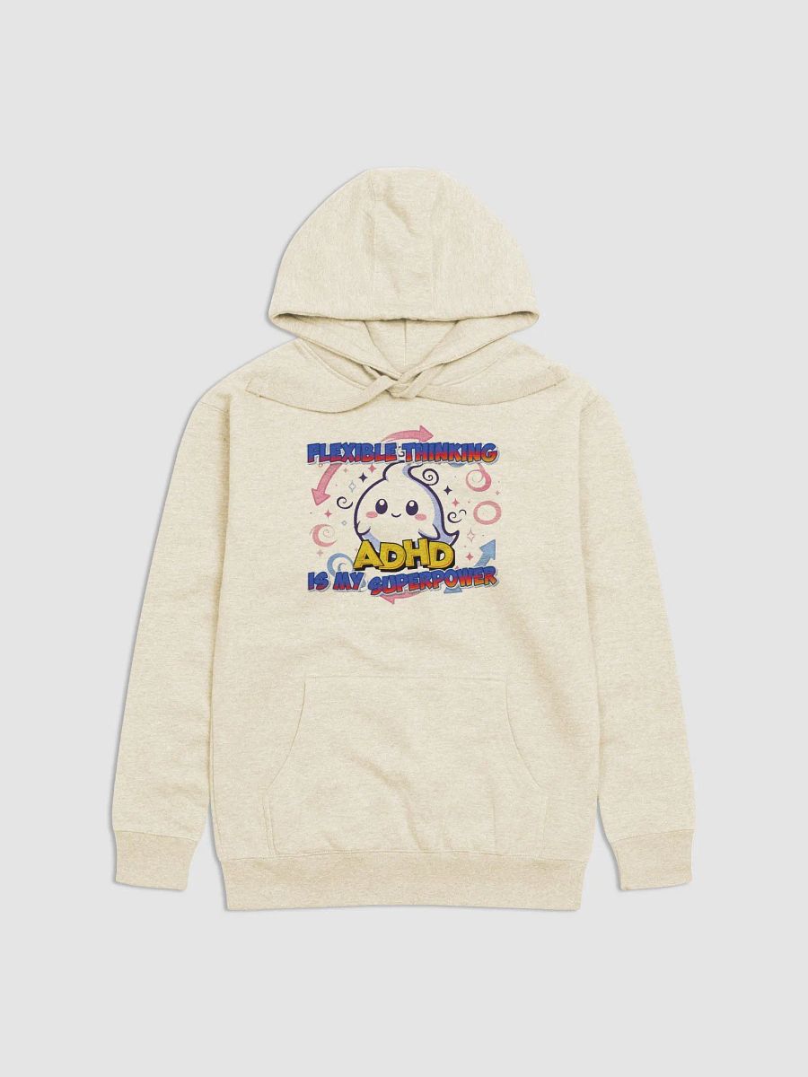 ADHD Flexible Thinking Cotton Heritage Unisex Premium Hoodie product image (6)
