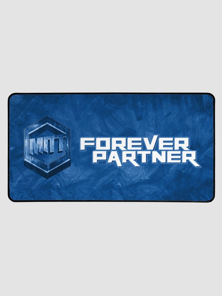 #ForeverPartner Desk Mat Blue product image (1)