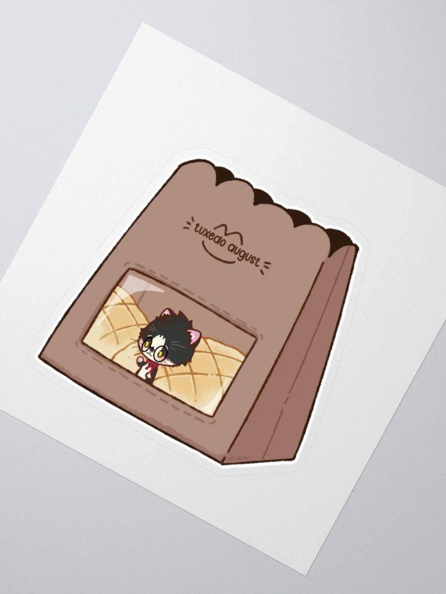August Melon Bread Bag Sticker product image (2)