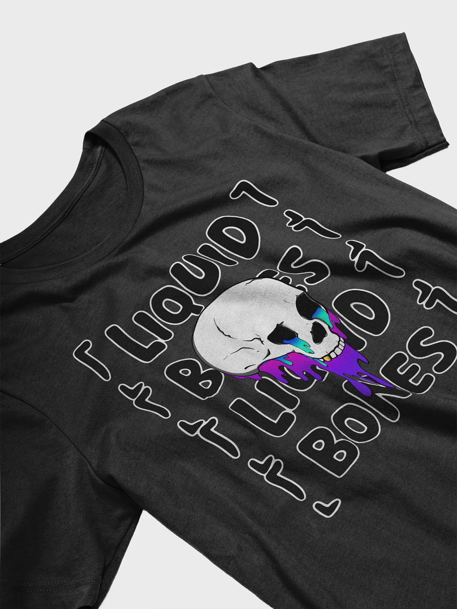 Melting Skull Liquid Bones T-Shirt product image (3)