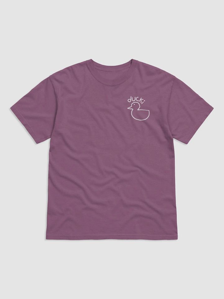 ducki t shirt (white print) product image (2)