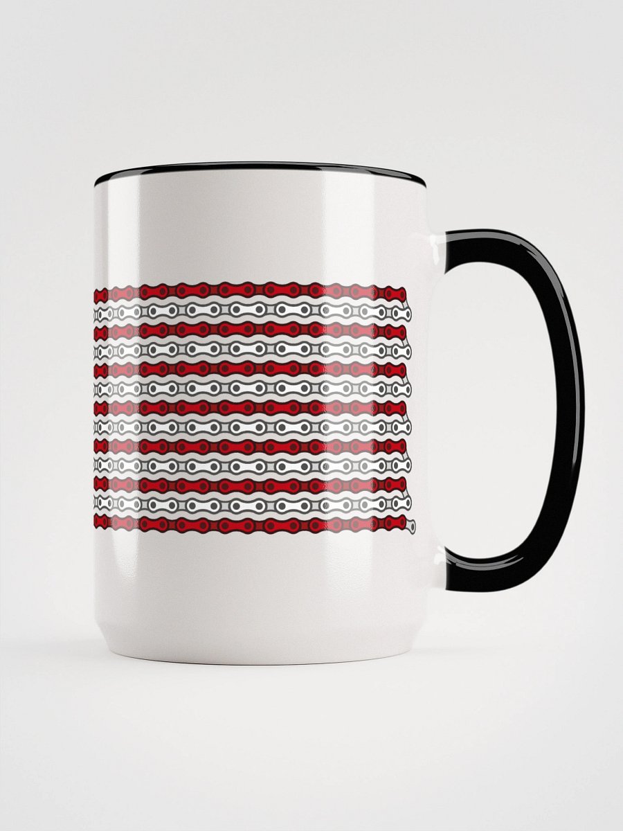 USA 50 States Bike Chain Flag Coffee Mug product image (2)