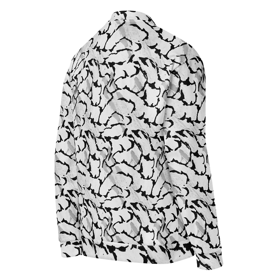 Black White Bomber Jacket product image (4)
