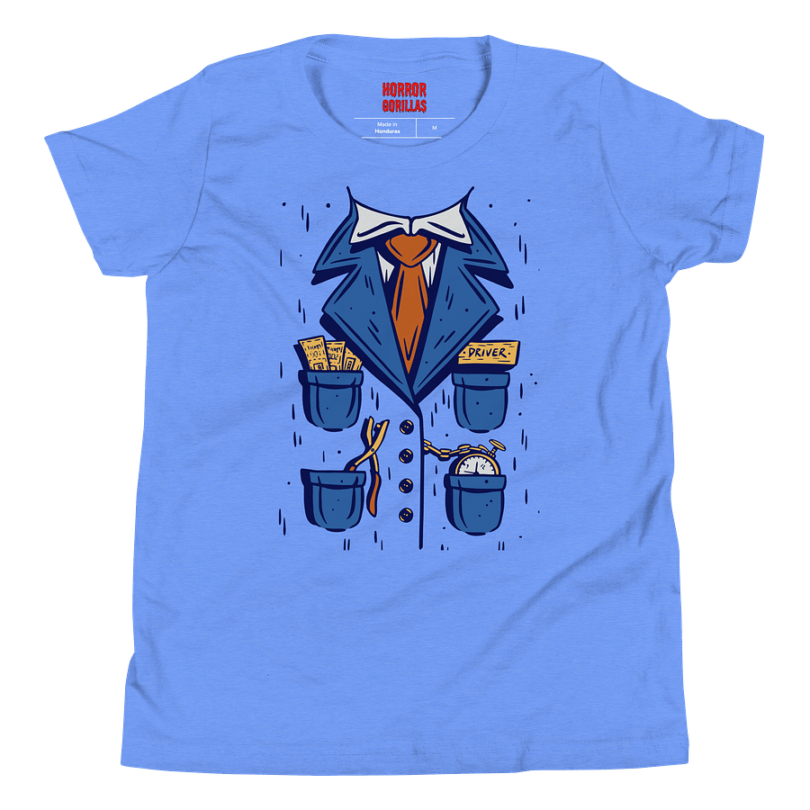 Train Conductor Halloween Costume Funny T-Shirt For Kids product image (4)