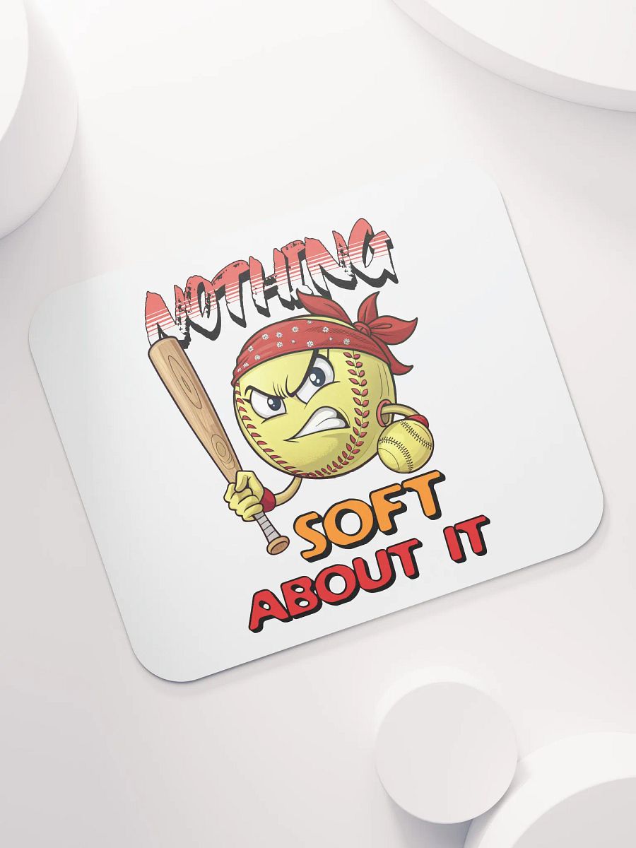 Nothing Soft About It Softball Fierce Fury Mouse Pad product image (5)