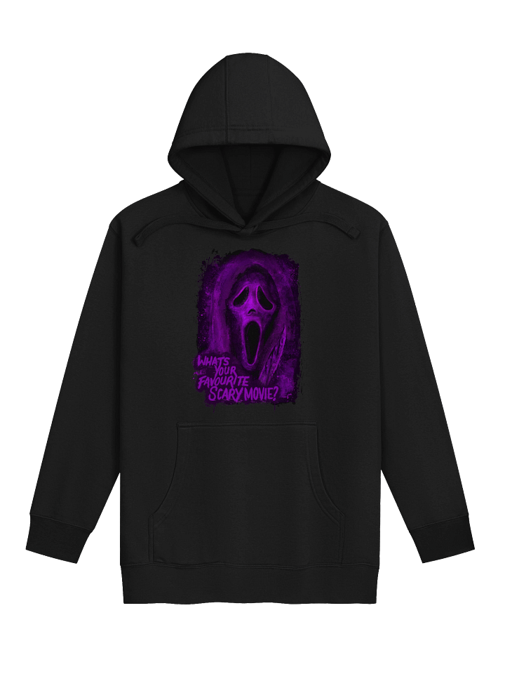 Purple Ghost Face Hoodie product image (1)