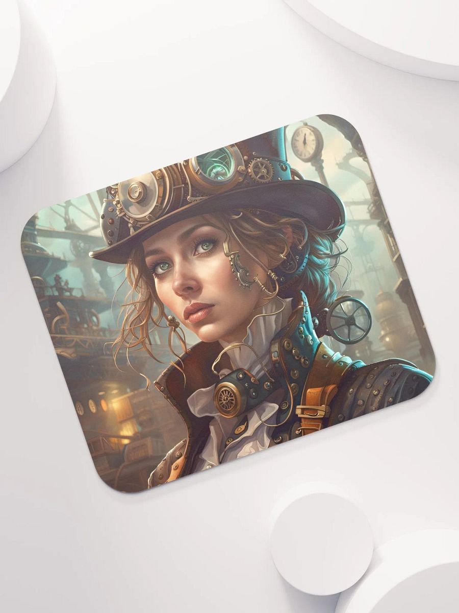 Steampunk Female Mouse Pad product image (7)