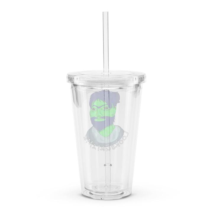 LooksGut2Me Clear Plastic Tumbler product image (2)