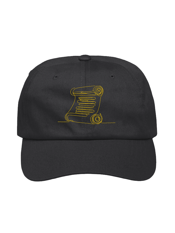 Embroidered Line Art Ancient Scroll Unisex Dad Hat product image (1)