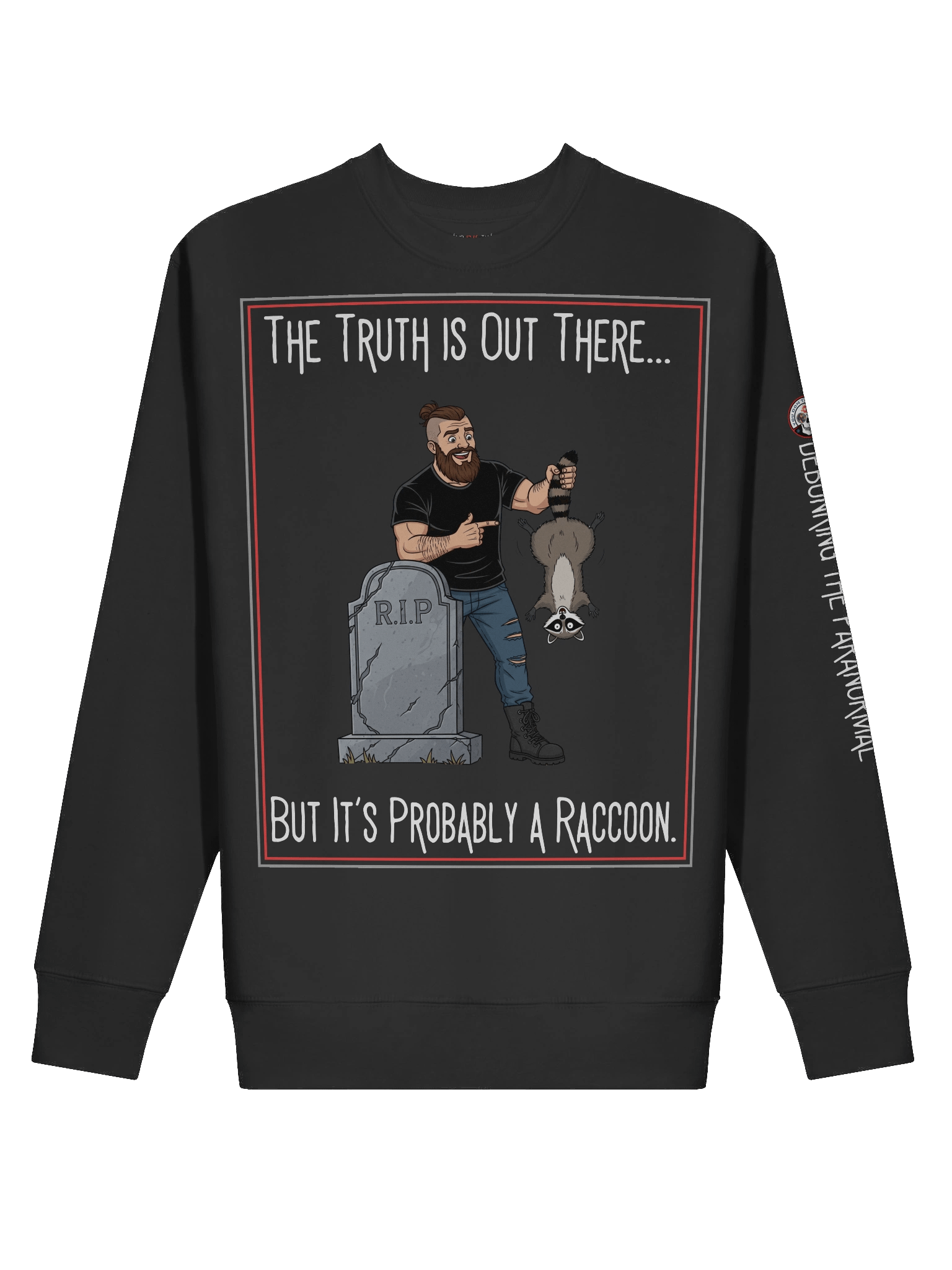 Probably a Raccoon Pullover Sweater product image (2)