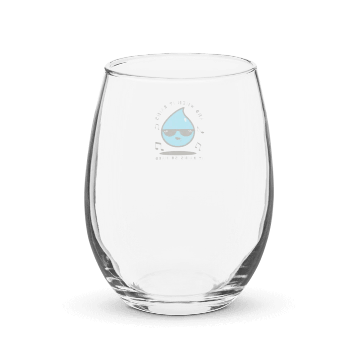 And When It Rains Wine Glass product image (2)