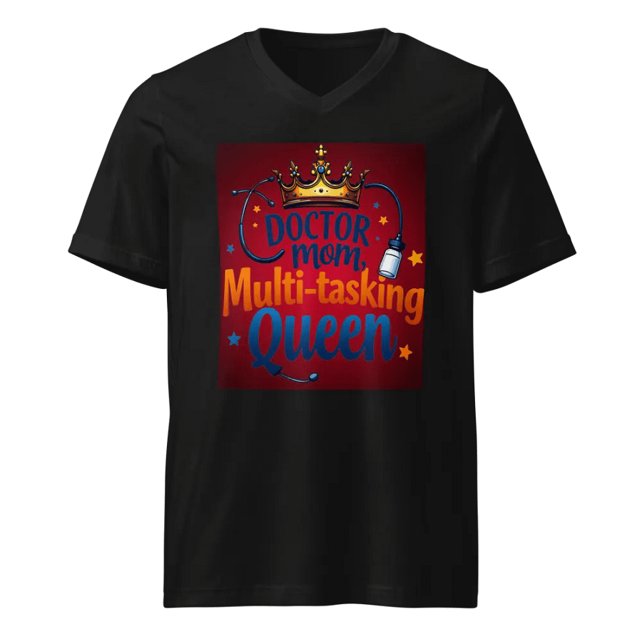 Multi-tasking Queen V-Neck Tee product image (1)