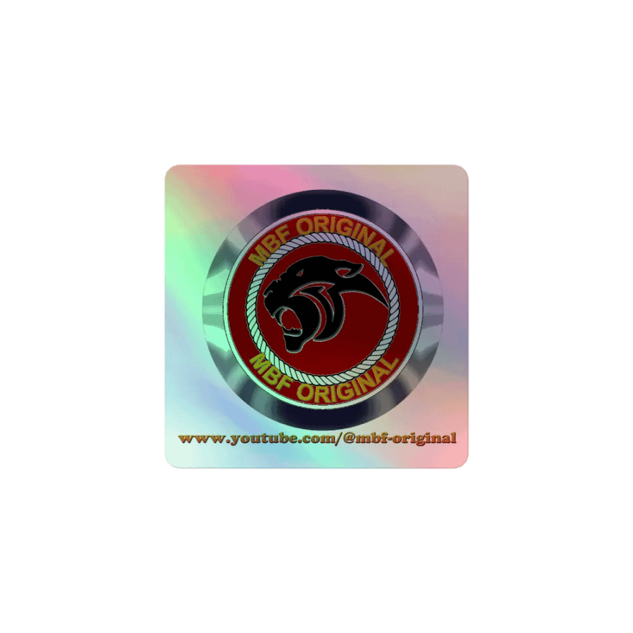 MBF Original Holographic Sticker Set product image (2)