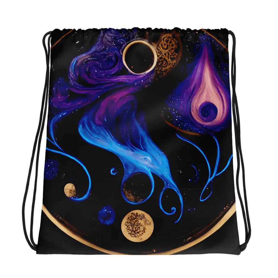 Vibrant Adventure Drawstring Backpack product image (1)
