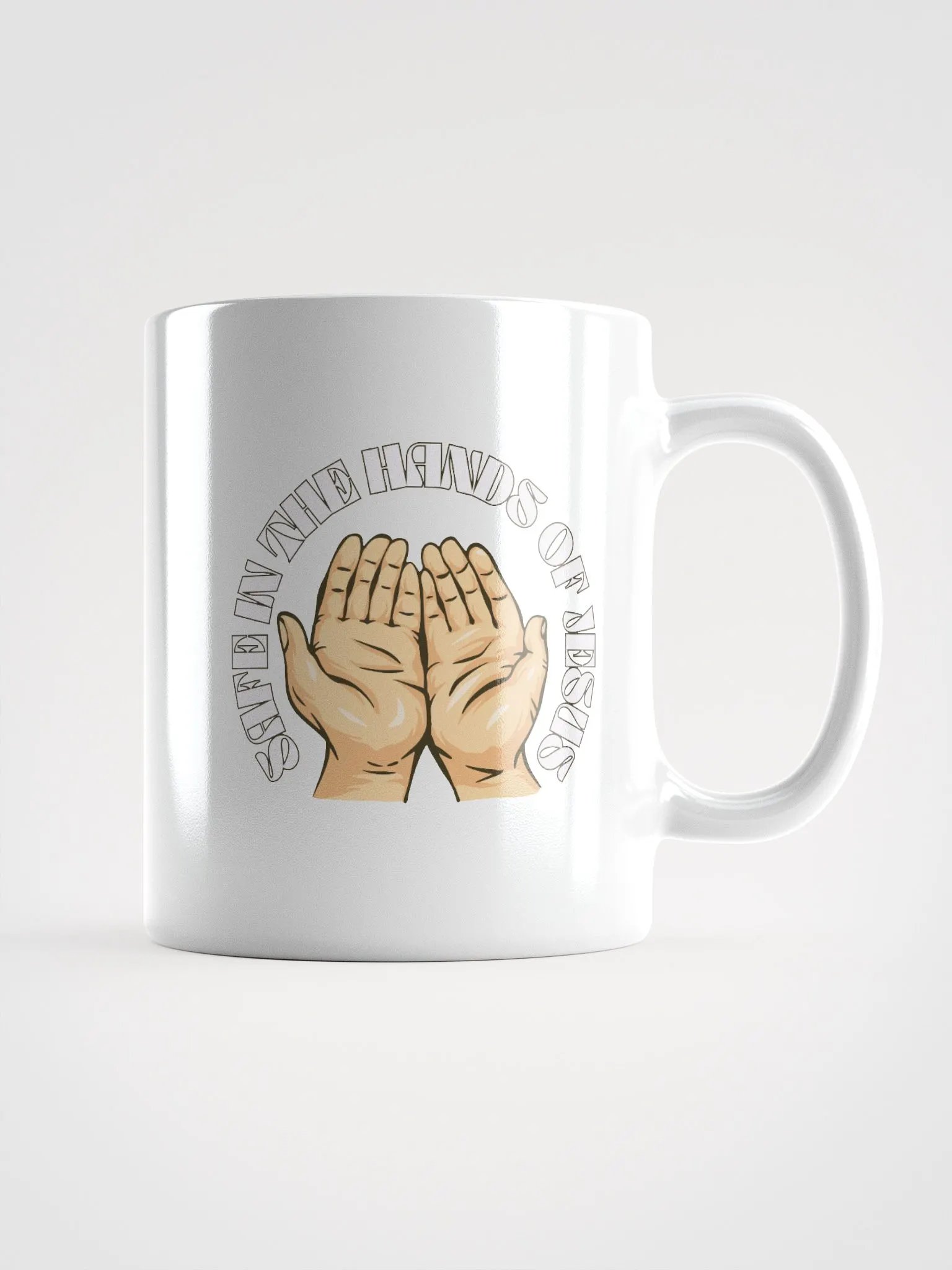 "Safe In The Hands of Jesus" Mug product image (2)