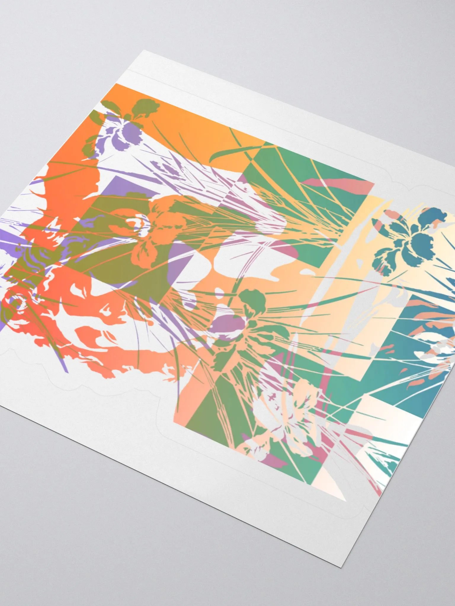 Sticker - Sunrise Michelangelo on Irises product image (3)