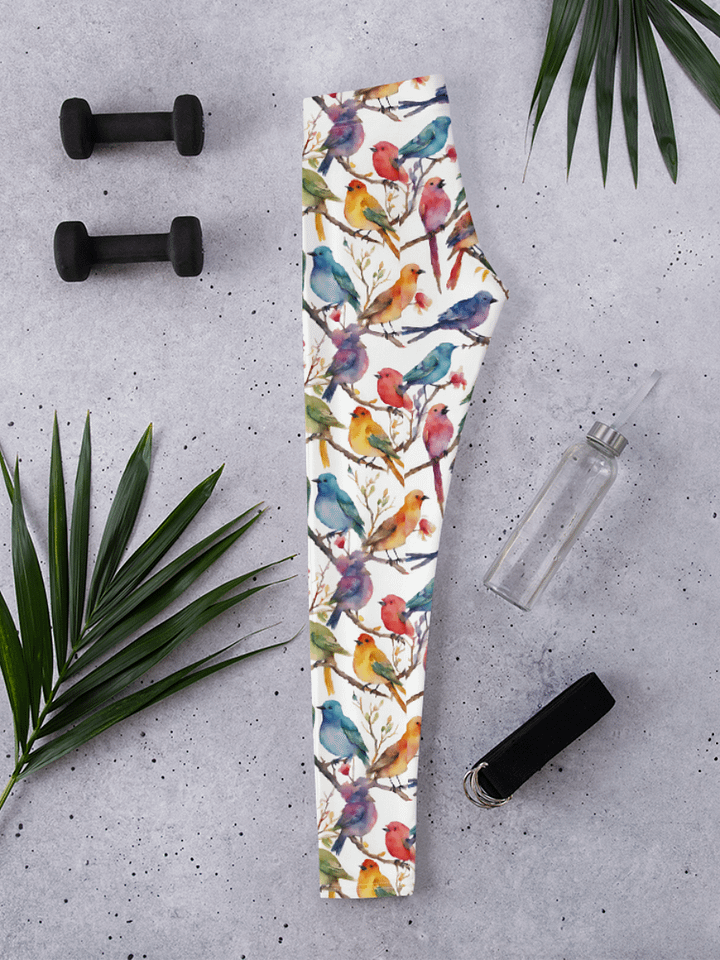 Multi Coloured Birds Leggings product image (2)