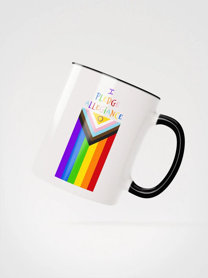 I Pledge Allegiance (Progress Flag) Accent Mug product image (12)