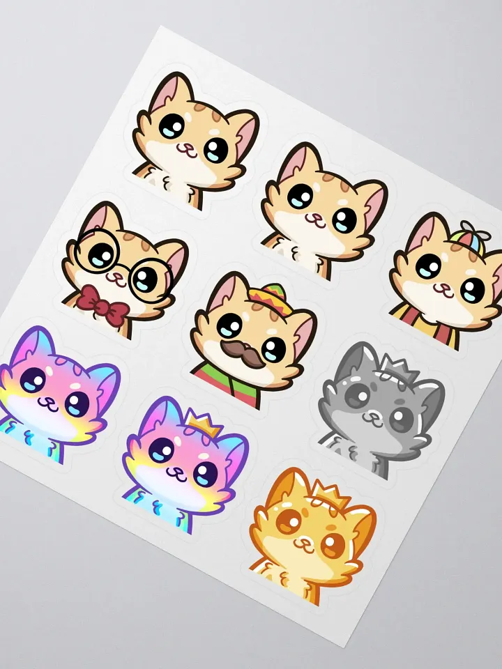 Toti Badges Kiss Cut Stickers product image (2)