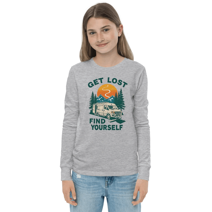 Wanderlust Adventure Kid's Long Sleeve Tee product image (4)