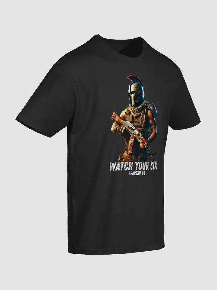 Watch Your Six T Shirt Dark product image (9)