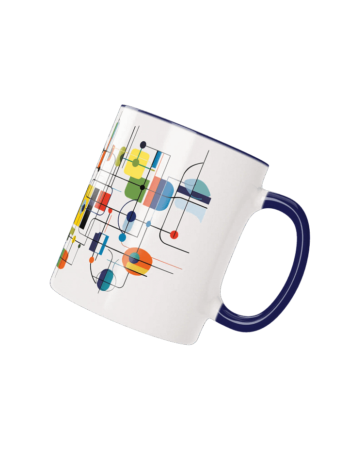 Geometric Harmony Ceramic Mug product image (11)