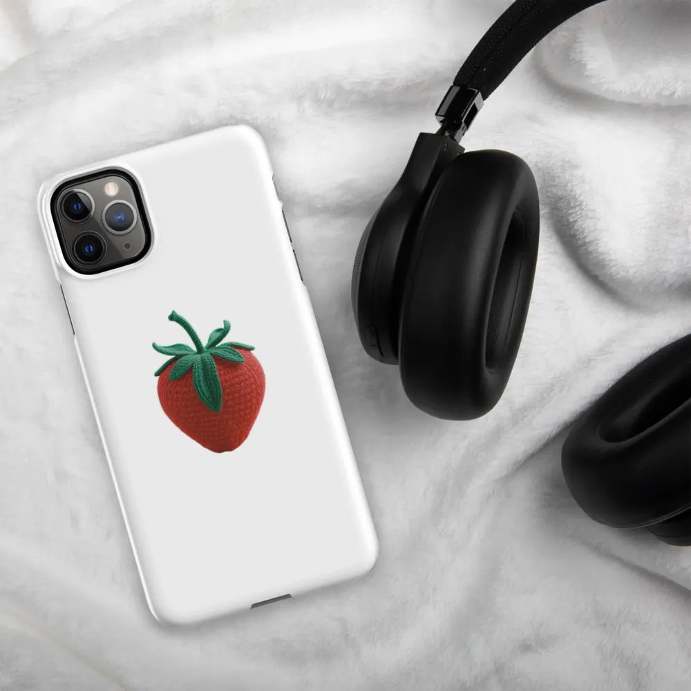 CosyAvocado Snap Case for iPhone Strawberry #1 product image (49)
