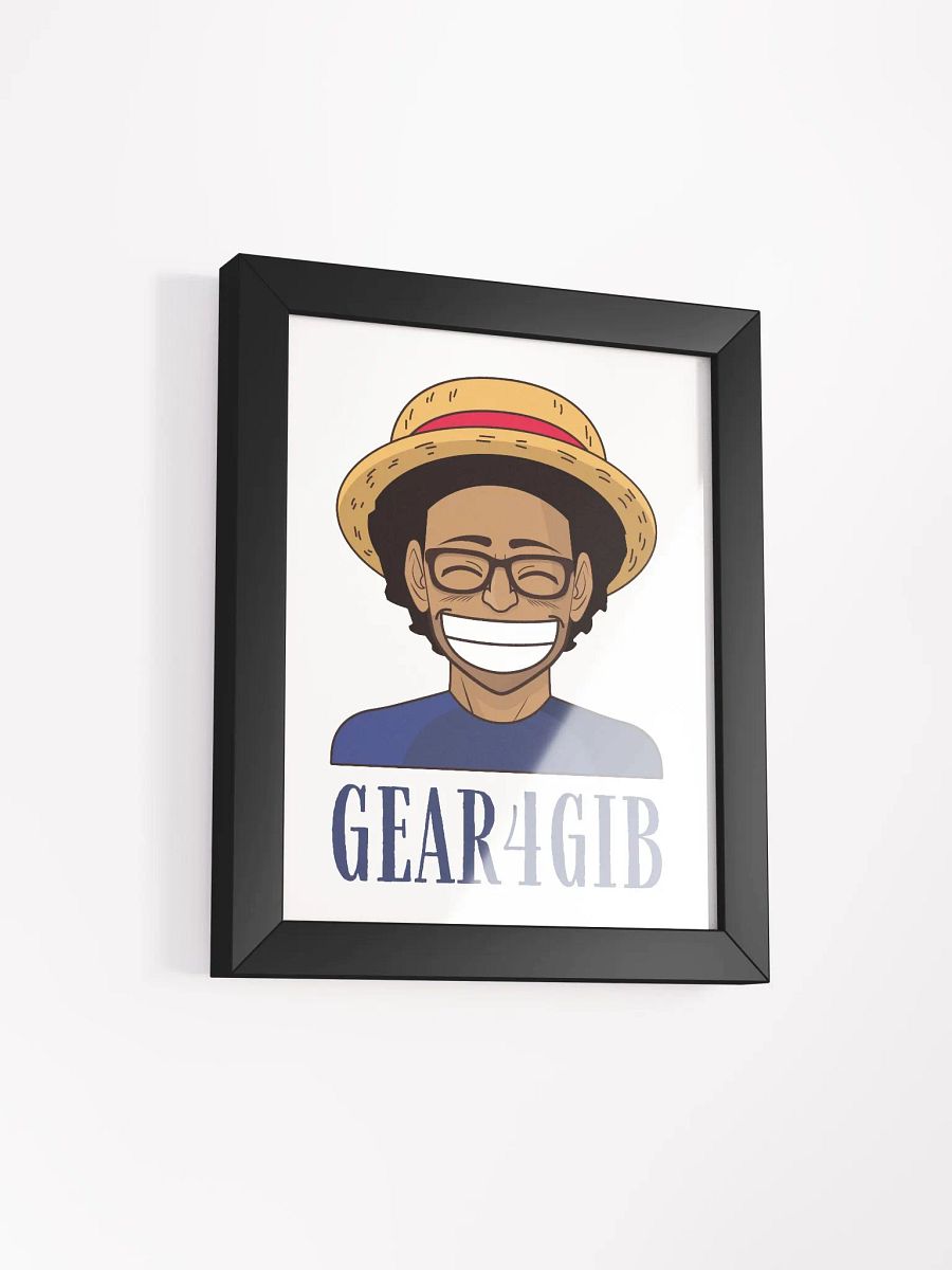 Gear4Gib Framed Poster product image (18)