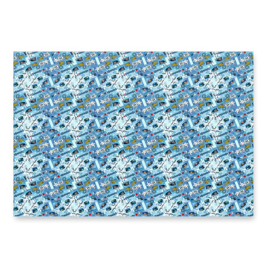 Sea style, Sea style Dalmacija summer, butterflies (photoshop by Dina R.) - Wrapping Paper Sheets (3) product image (2)