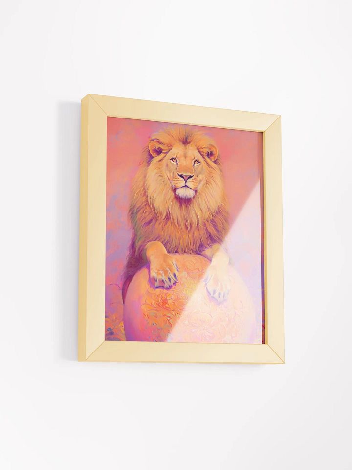 Majestic Lion Art Print product image (4)