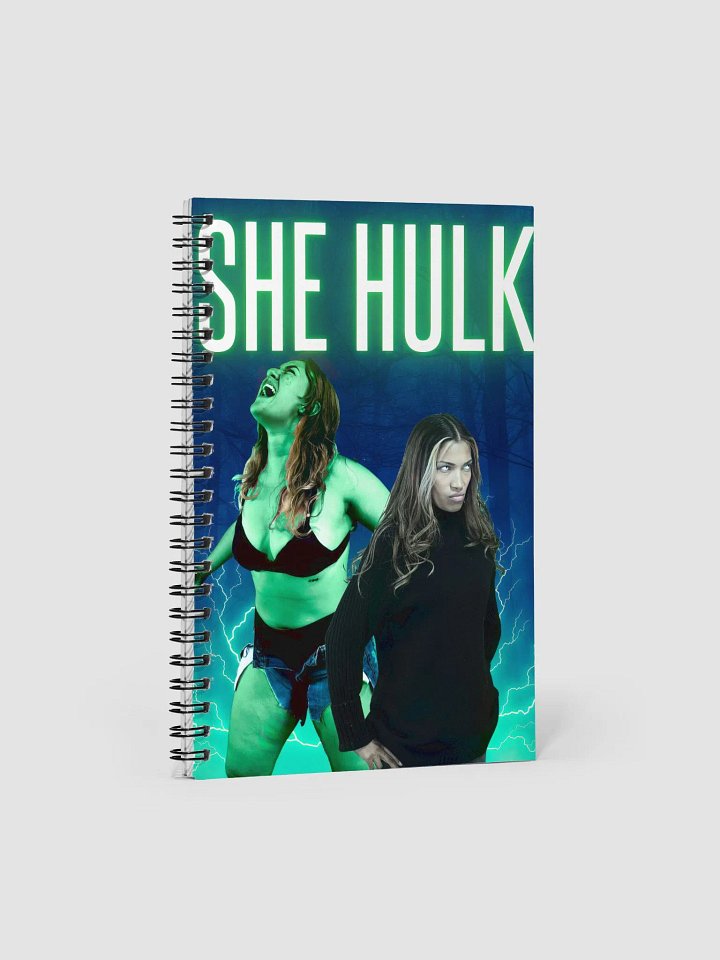 She-Hulk Transformation Spiral Notebook product image (1)