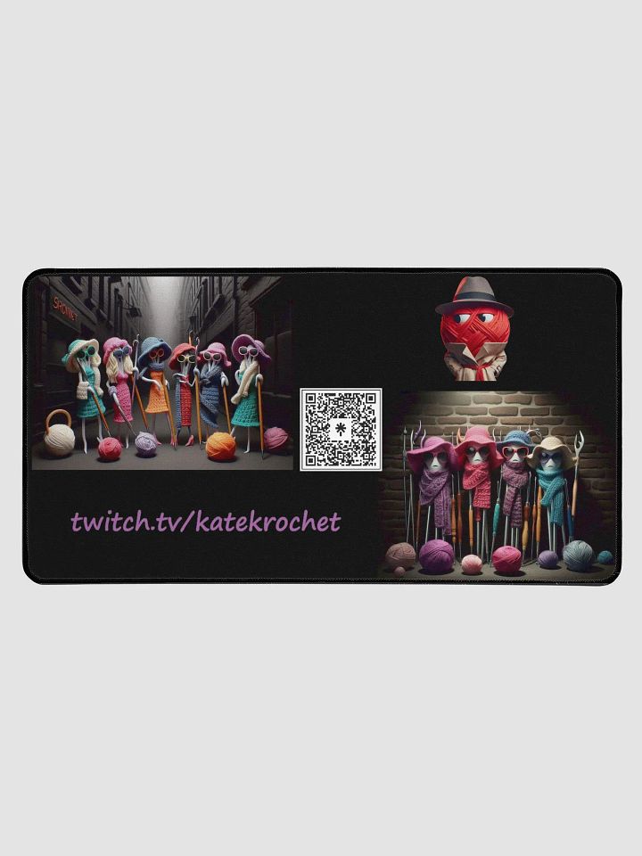 Red Yarn District Desk Mat product image (1)
