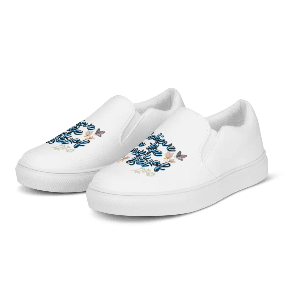 Believe in the Power of Yet Canvas Shoes product image (3)
