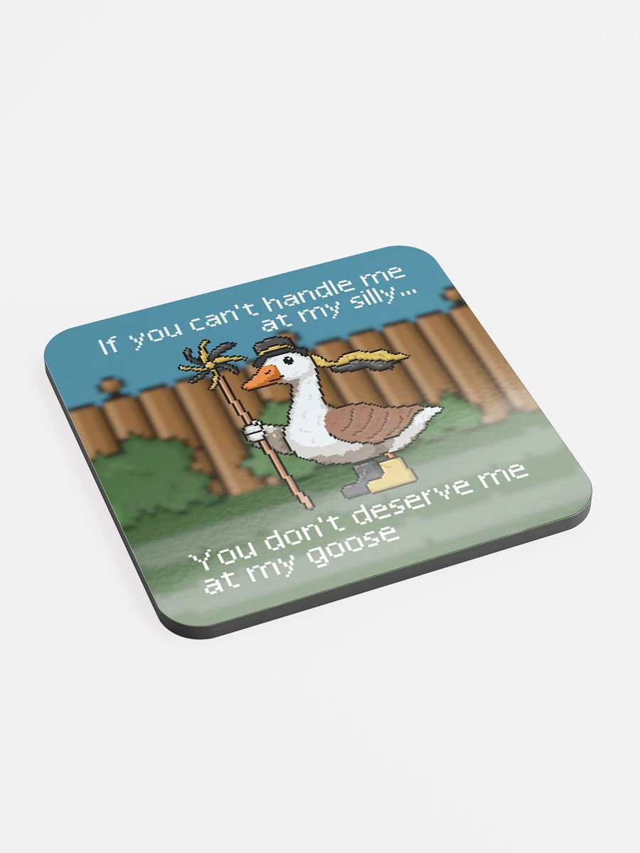 You Can't Handle the Goose - Pixel Art Coaster product image (2)