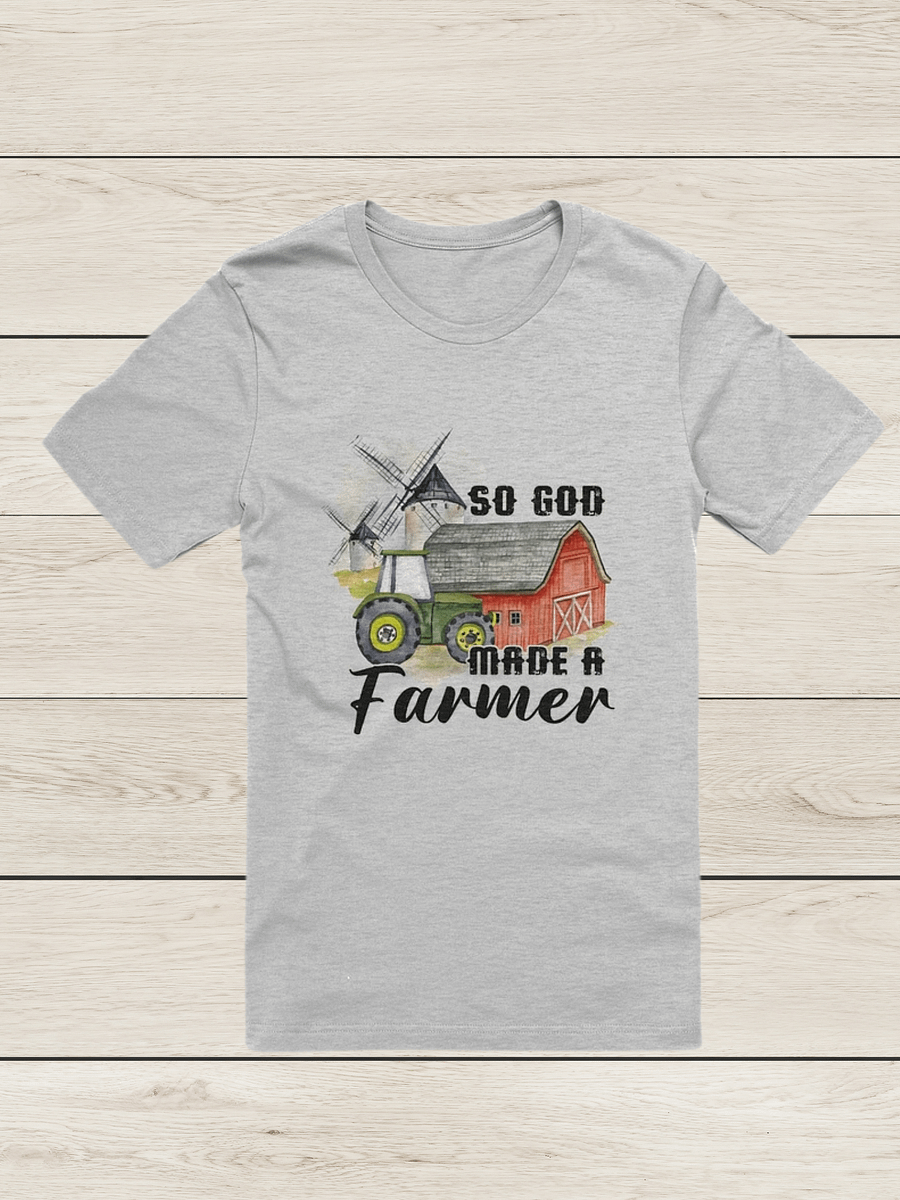 "so god made a farmer" t-shirt product image (9)