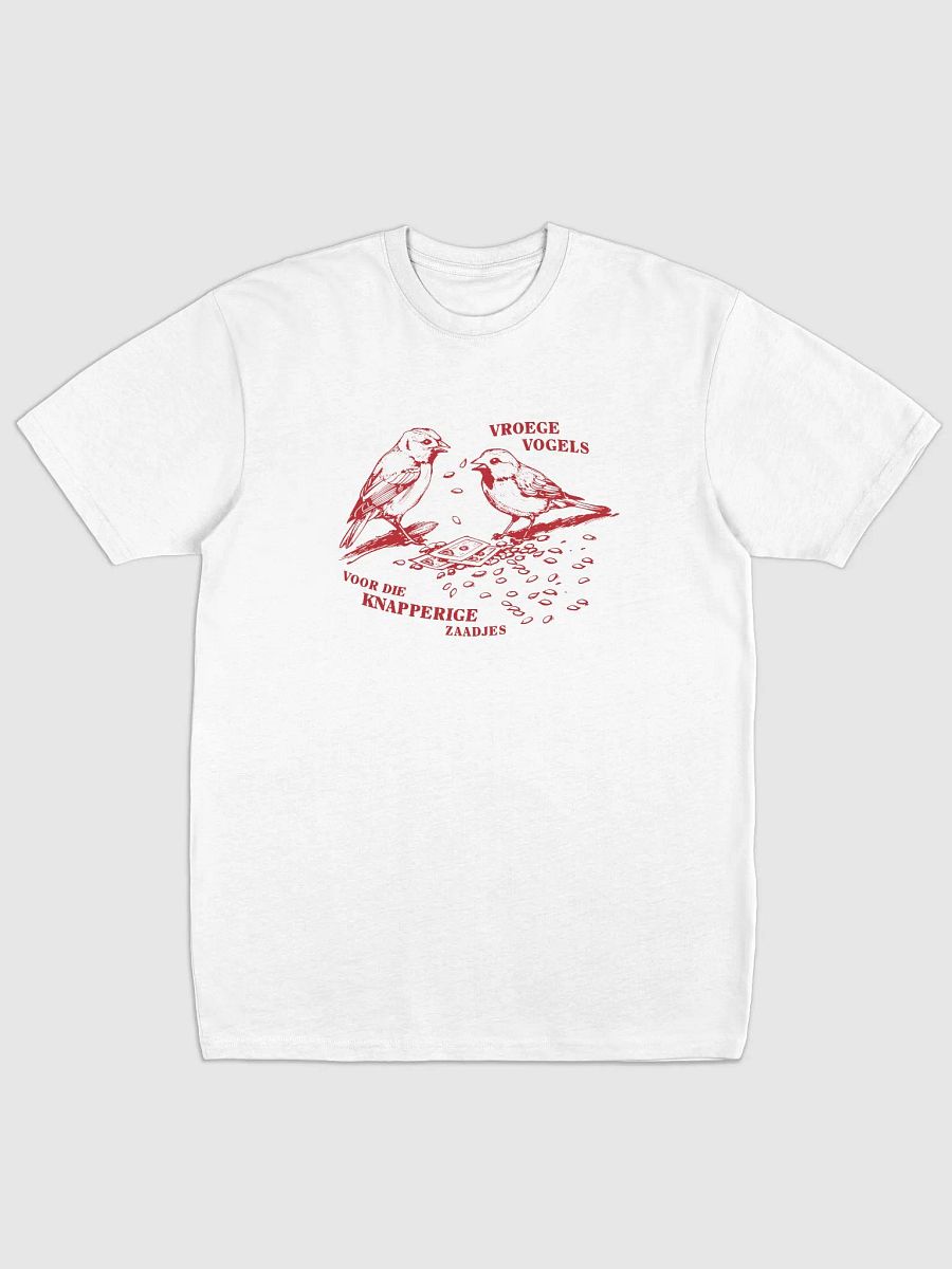 Vroege vogels voor die knapperige zaadjes - White / Red product image (2)